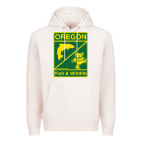 Pale Pink oregon fish & wildlife deadheads unite! Premium Hoodie - linhVisuals