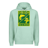 Seafoam oregon fish & wildlife deadheads unite! Premium Hoodie - linhVisuals
