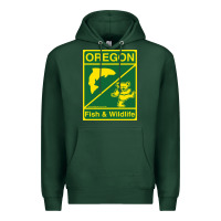 Sports Green oregon fish & wildlife deadheads unite! Premium Hoodie - linhVisuals