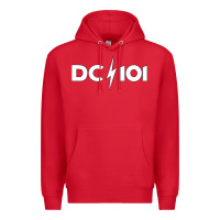 Red DC 101 Premium Hoodie - linhVisuals