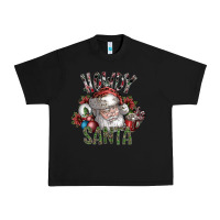 Black howdy santa Urban Heavy Tee - SublimationCraftShop
