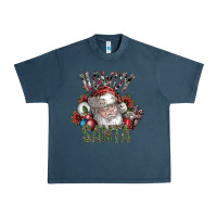 Midnight Navy howdy santa Urban Heavy Tee - SublimationCraftShop