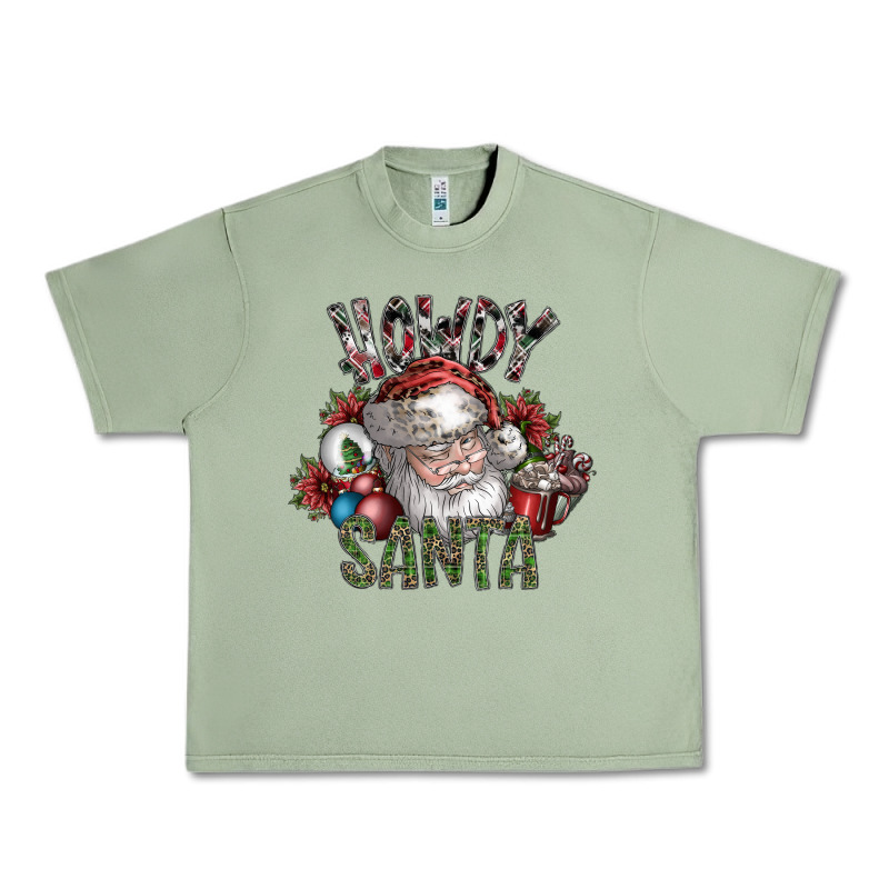 Howdy Santa Urban Heavy Tee by SublimationCraftShop | Teevron