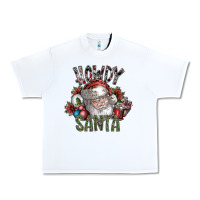 White howdy santa Urban Heavy Tee - SublimationCraftShop