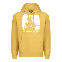 Antique Gold josey wales player film Premium Hoodie - linhVisuals