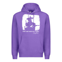 Purple josey wales player film Premium Hoodie - linhVisuals