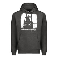 Charcoal Heather josey wales player film Premium Hoodie - linhVisuals