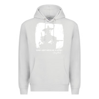 Dove Grey josey wales player film Premium Hoodie - linhVisuals