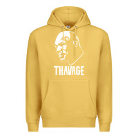 Antique Gold THAVAGE Premium Hoodie - linhVisuals