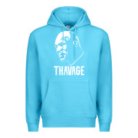 Ocean Blue THAVAGE Premium Hoodie - linhVisuals