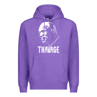 Purple THAVAGE Premium Hoodie - linhVisuals