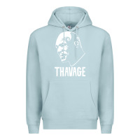 Blue Mist THAVAGE Premium Hoodie - linhVisuals