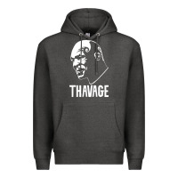Charcoal Heather THAVAGE Premium Hoodie - linhVisuals
