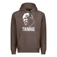 Coffee THAVAGE Premium Hoodie - linhVisuals