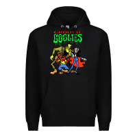 Black groovie ghoulies Premium Hoodie - linhVisuals