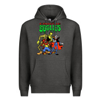 Charcoal Heather groovie ghoulies Premium Hoodie - linhVisuals