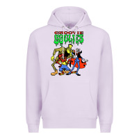 Lilac groovie ghoulies Premium Hoodie - linhVisuals