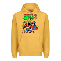 Mustard groovie ghoulies Premium Hoodie - linhVisuals
