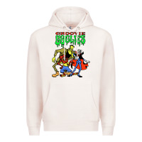 Pale Pink groovie ghoulies Premium Hoodie - linhVisuals