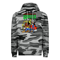 Slate Camo groovie ghoulies Premium Hoodie - linhVisuals