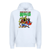 White groovie ghoulies Premium Hoodie - linhVisuals