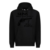 Black guns dont kill people i kill people 1996 Premium Hoodie - linhVisuals