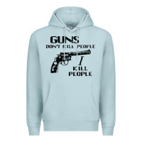 Blue Mist guns dont kill people i kill people 1996 Premium Hoodie - linhVisuals