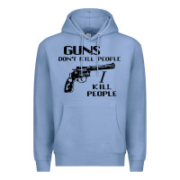 Colony Blue guns dont kill people i kill people 1996 Premium Hoodie - linhVisuals