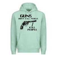 Seafoam guns dont kill people i kill people 1996 Premium Hoodie - linhVisuals