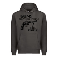Smoke guns dont kill people i kill people 1996 Premium Hoodie - linhVisuals