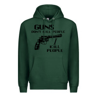 Sports Green guns dont kill people i kill people 1996 Premium Hoodie - linhVisuals