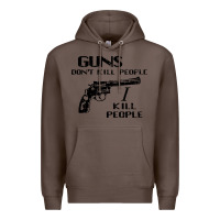 Coffee guns dont kill people i kill people 1996 Premium Hoodie - linhVisuals
