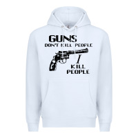 White guns dont kill people i kill people 1996 Premium Hoodie - linhVisuals