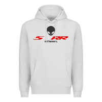 Dove Grey s1000rr not humane Premium Hoodie - linhVisuals