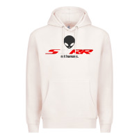 Pale Pink s1000rr not humane Premium Hoodie - linhVisuals