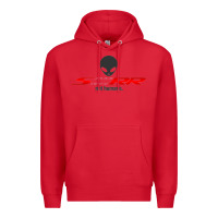 Red s1000rr not humane Premium Hoodie - linhVisuals