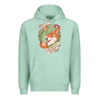Seafoam chin up   robin hood Premium Hoodie - linhVisuals