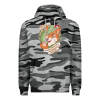 Slate Camo chin up   robin hood Premium Hoodie - linhVisuals