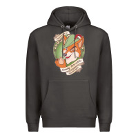 Smoke chin up   robin hood Premium Hoodie - linhVisuals
