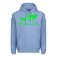 Colony Blue you have died of dysentery oregon trail Premium Hoodie - linhVisuals
