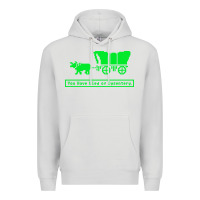 Dove Grey you have died of dysentery oregon trail Premium Hoodie - linhVisuals