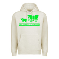 Oatmeal Heather you have died of dysentery oregon trail Premium Hoodie - linhVisuals