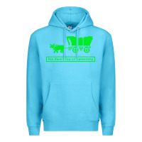Ocean Blue you have died of dysentery oregon trail Premium Hoodie - linhVisuals