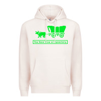 Pale Pink you have died of dysentery oregon trail Premium Hoodie - linhVisuals