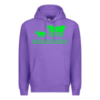 Purple you have died of dysentery oregon trail Premium Hoodie - linhVisuals