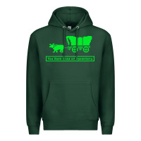 Sports Green you have died of dysentery oregon trail Premium Hoodie - linhVisuals