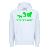 White you have died of dysentery oregon trail Premium Hoodie - linhVisuals