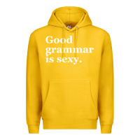 Lemon good grammar is sexy Premium Hoodie - linhVisuals