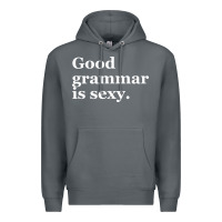 Rock good grammar is sexy Premium Hoodie - linhVisuals