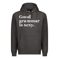 Smoke good grammar is sexy Premium Hoodie - linhVisuals